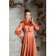 Mısra Evening Dress - Copper