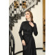 Alya Evening Dress - Black