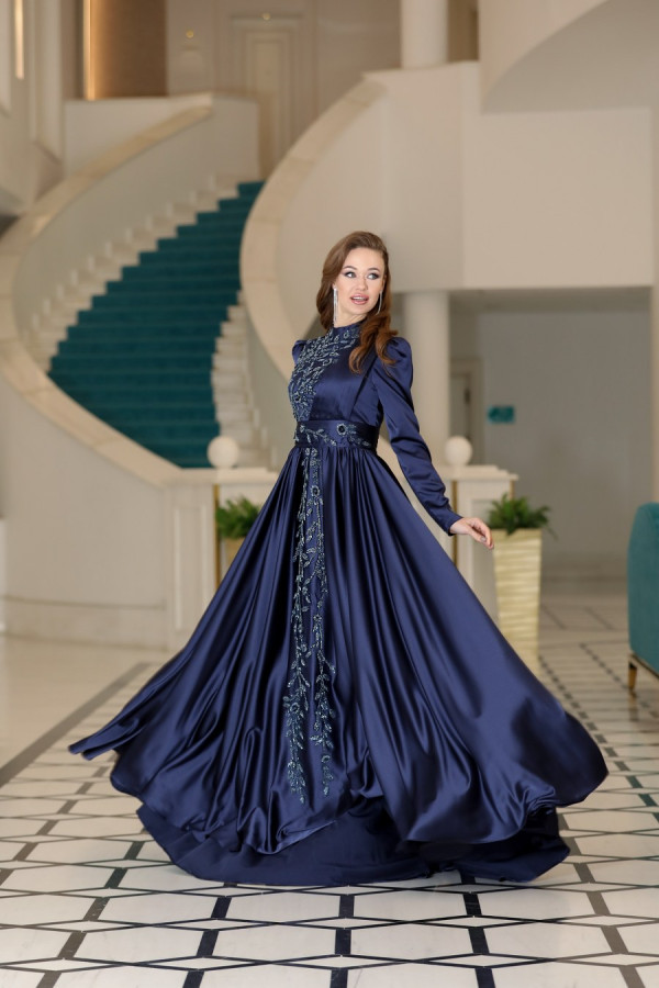 Bahar Abiye Lacivert