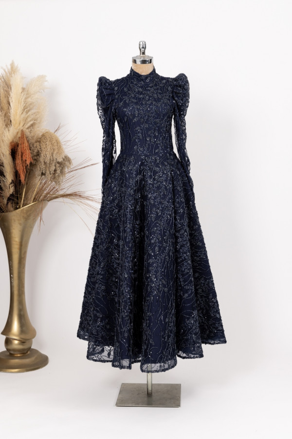 Linda Abiye - Lacivert Linda Abiye - Lacivert