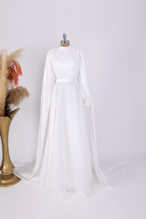 Parla Abiye - Beyaz  Parla Abiye - Beyaz