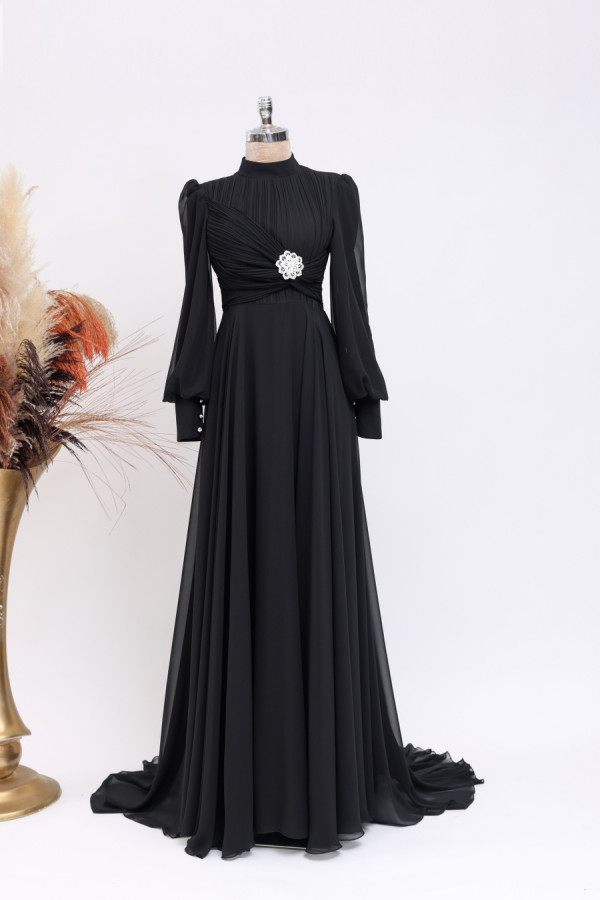 Valerya Abiye - Siyah  Valerya Abiye - Siyah