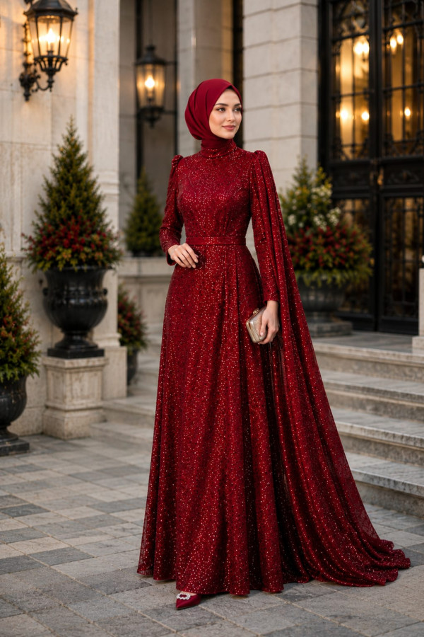 Elfida Abiye Bordo