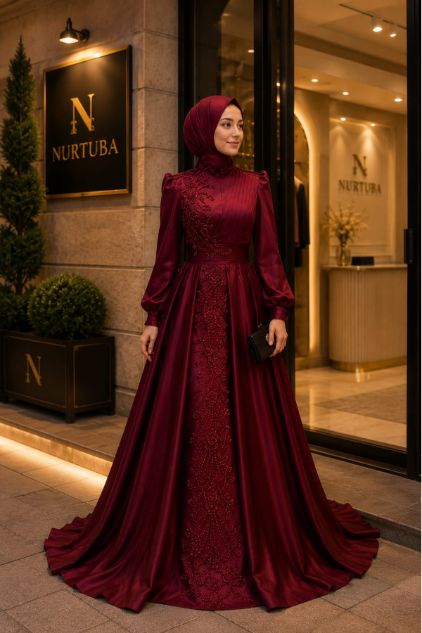 Beyhan Abiye Bordo Beyhan Abiye Bordo