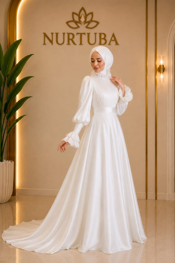 Madam Abiye - Beyaz 