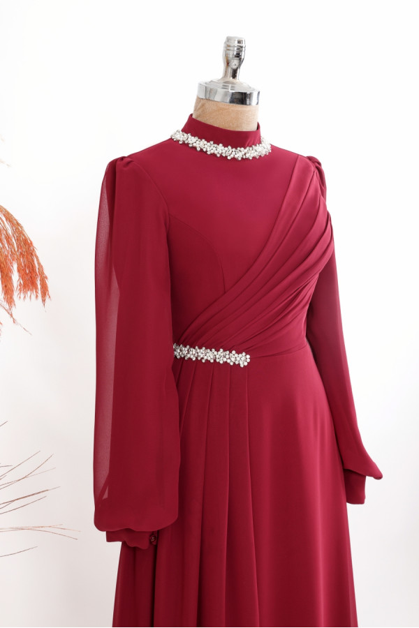 Berry Abiye - Bordo Berry Abiye - Bordo