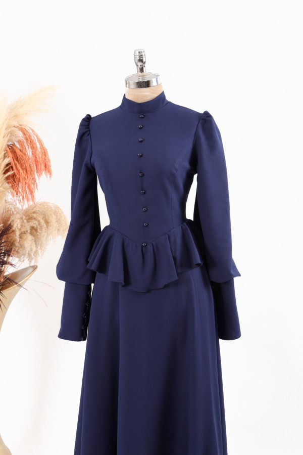 Nevcihan Abiye - Lacivert Nevcihan Abiye - Lacivert