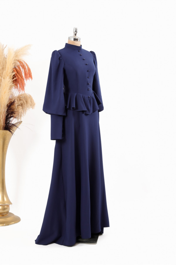 Nevcihan Abiye - Lacivert Nevcihan Abiye - Lacivert