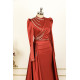 Asil-Dress-Brick-Color Asil-Dress-Brick-Color