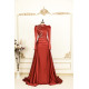 Asil-Dress-Brick-Color Asil-Dress-Brick-Color