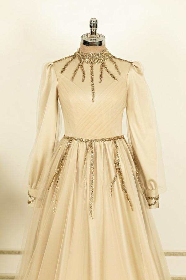 Aysima-Dress-Gold