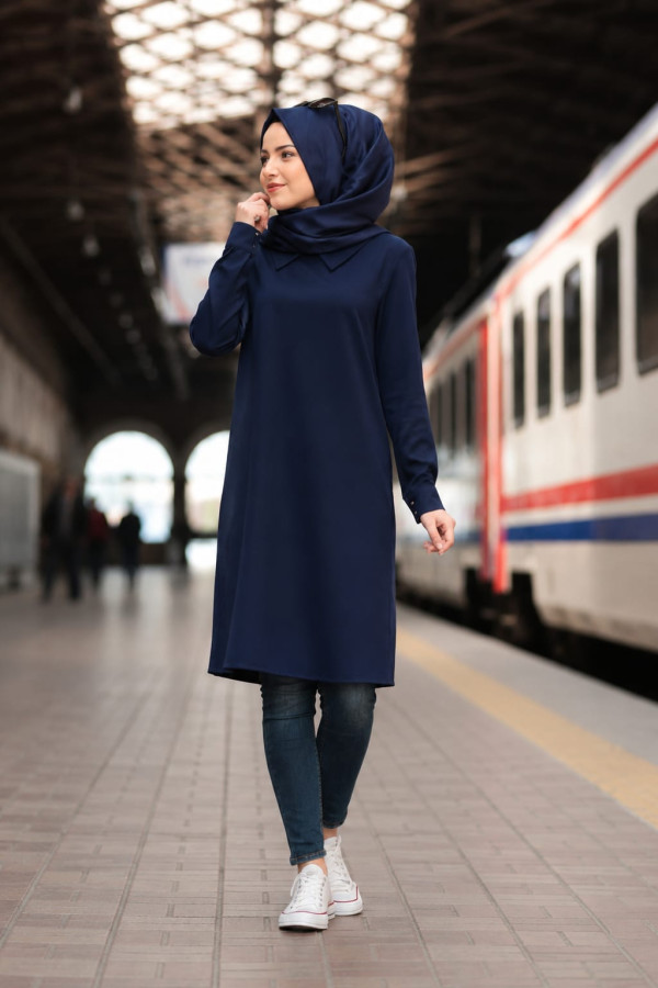 Nurtuba Tunik Lacivert