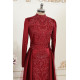 Sahsenem Dress - Claret Red Sahsenem Dress - Claret Red