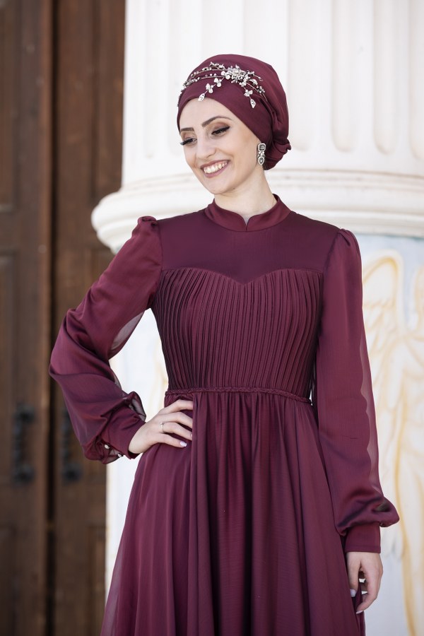 Peri Abiye Bordo