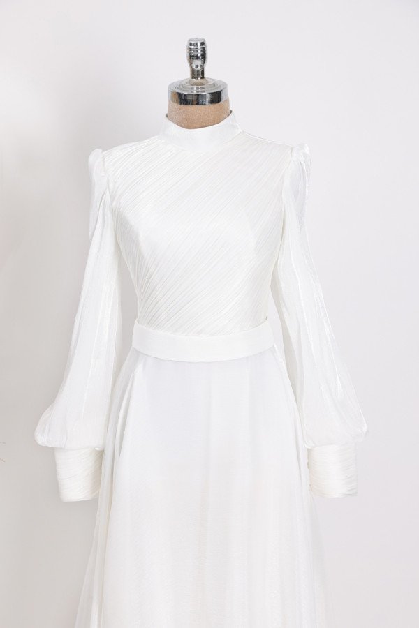 Viktorya Abiye - Ekru Viktorya Abiye - Ekru