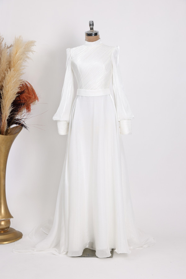 Viktorya Abiye - Ekru Viktorya Abiye - Ekru