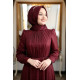 Şifon Şal Bordo Şifon Şal Bordo