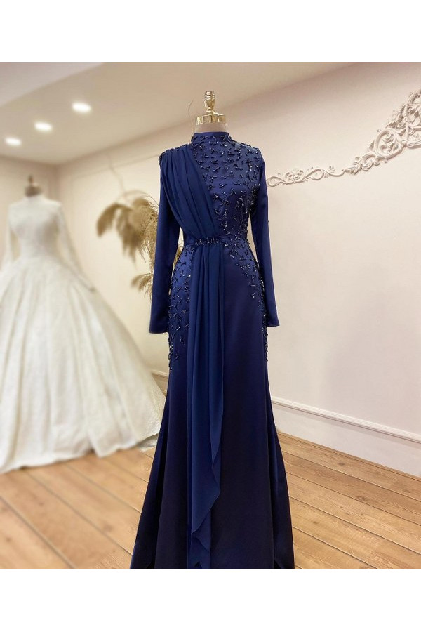 Miray Abaya Navy blue