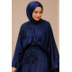 Elegant Abiye-Lacivert Elegant Abiye-Lacivert