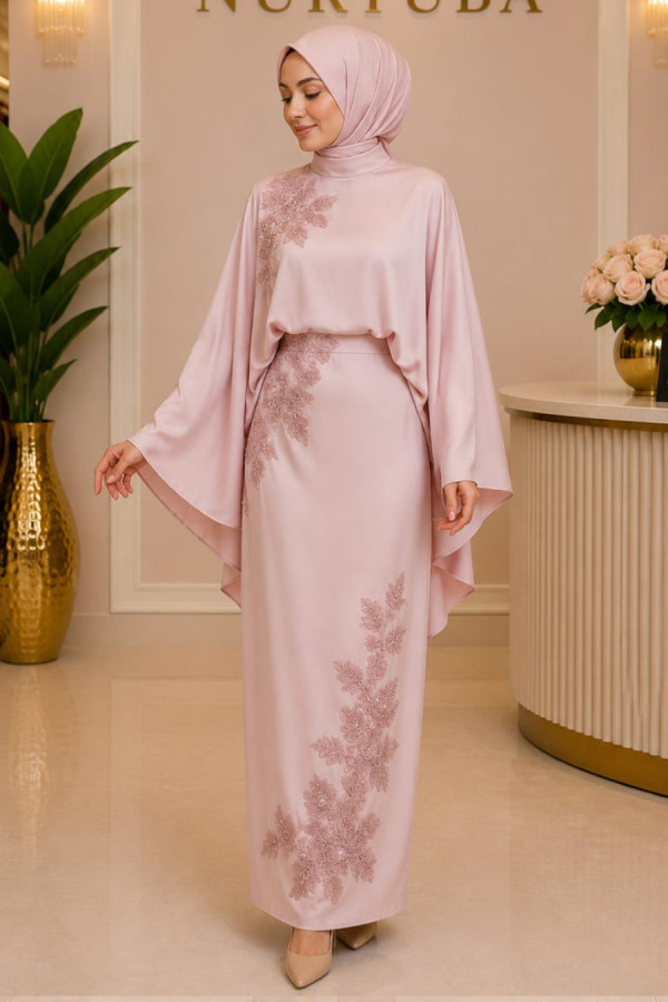 Elegant Abiye-Pudra