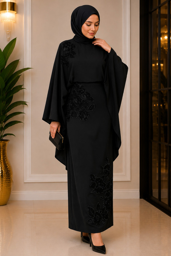 Elegant Abiye-Siyah Elegant Abiye-Siyah
