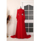 Valeria Evening Dress - Red