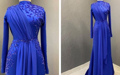 Özel Tasarım Tesettür Abiye Modelleri