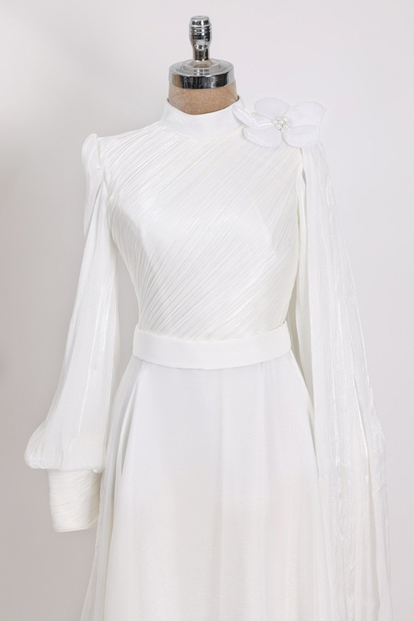 Kuğu Abiye - Beyaz Kuğu Abiye - Beyaz