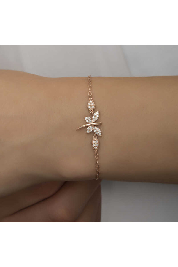 ​Gümüş Rose Yusufçuk Kadın Bileklik