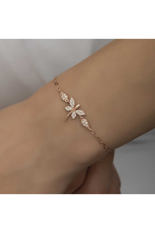 ​Gümüş Rose Yusufçuk Kadın Bileklik