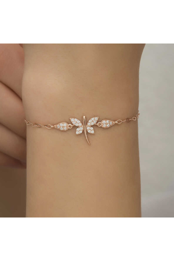 ​Gümüş Rose Yusufçuk Kadın Bileklik