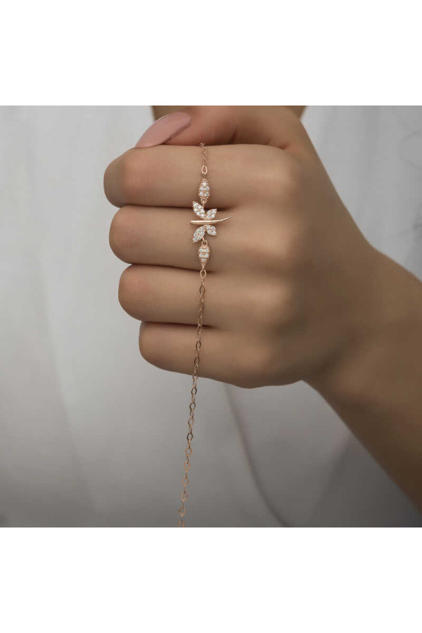 ​Gümüş Rose Yusufçuk Kadın Bileklik