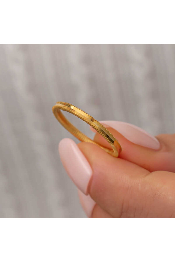 Gümüş Gold Ajda Kadın Yüzük