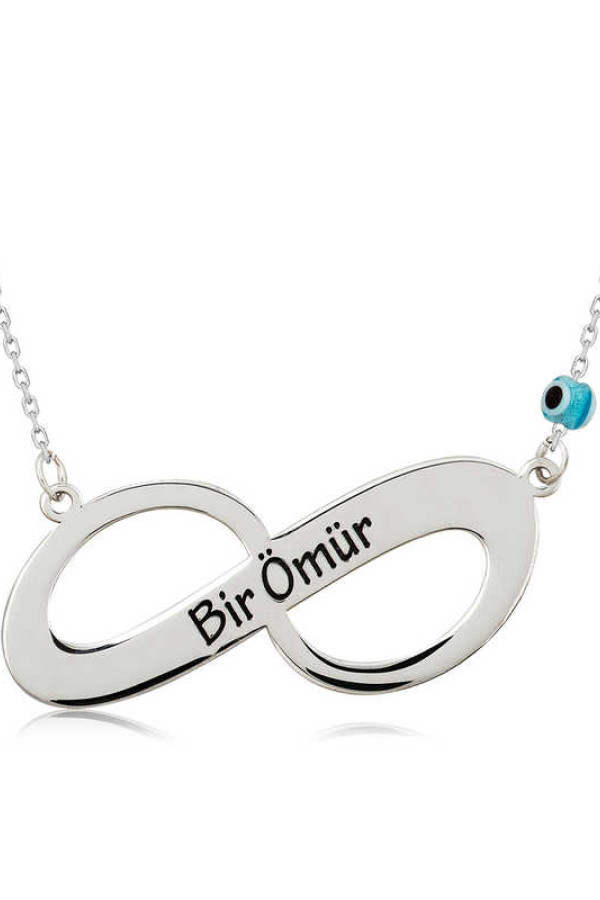 ​Gümüş Sonsuz Bir Ömür Bayan Kolye