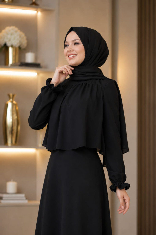 Elisa Elbise Siyah