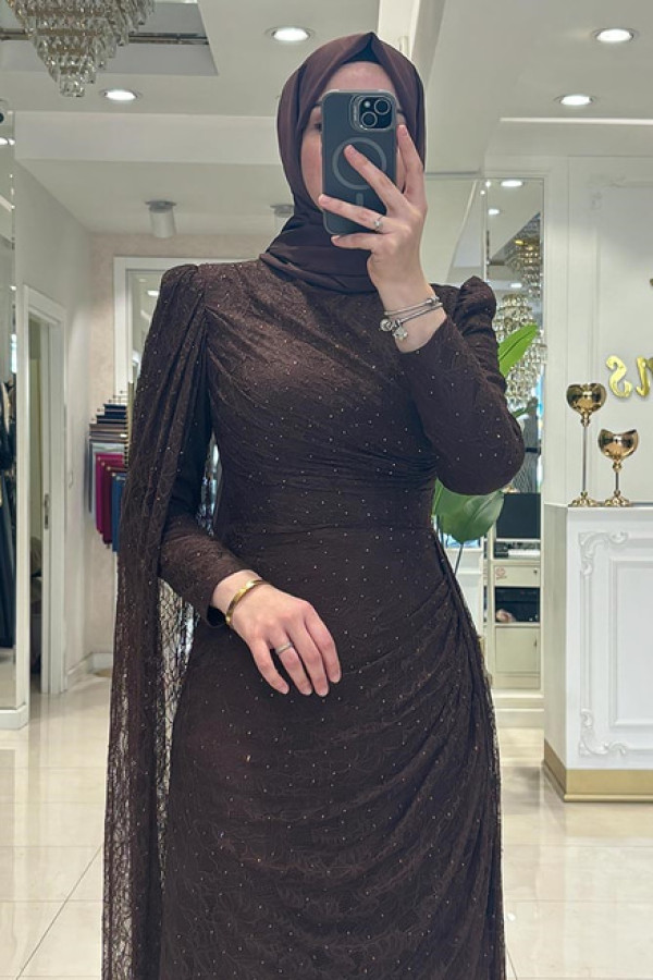 Özdil Abiye Kahverengi Özdil Abiye Kahverengi