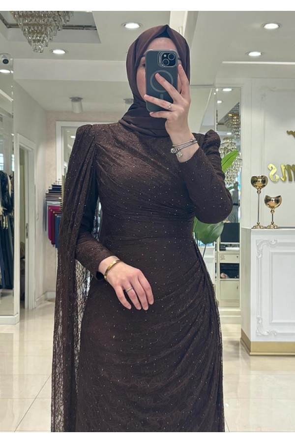 Özdil Abiye Kahverengi Özdil Abiye Kahverengi