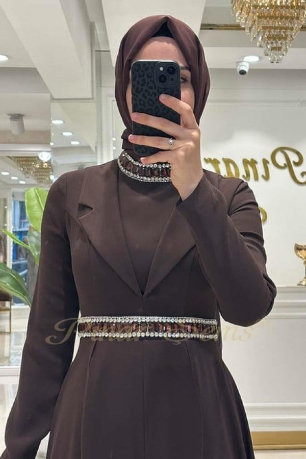 Melinda Tulum-Kahverengi