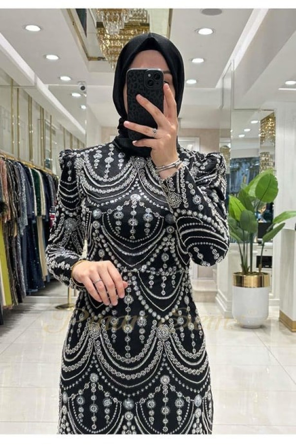 Serin Abiye-Siyah