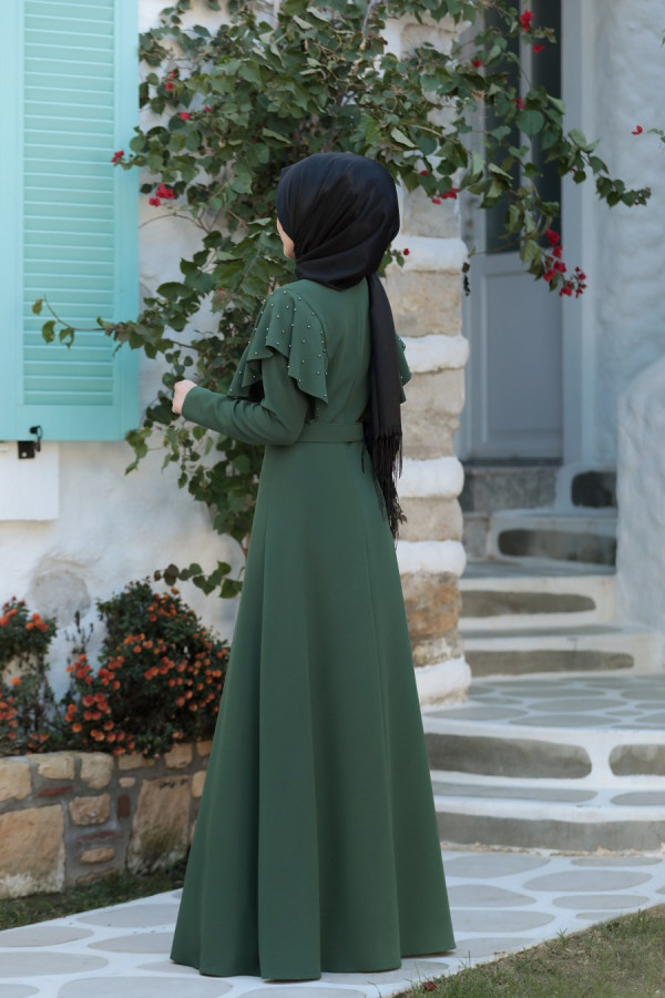 Damla-Dress-Khaki