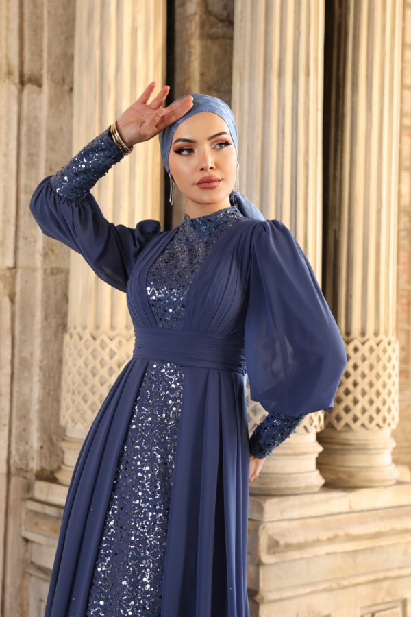 Alya Abiye İndigo Alya Abiye İndigo