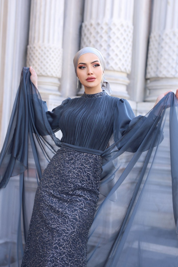 Lavanta Abiye Antrasit Lavanta Abiye Antrasit