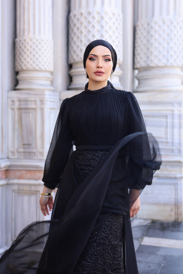 Lavanta Abiye Siyah Lavanta Abiye Siyah