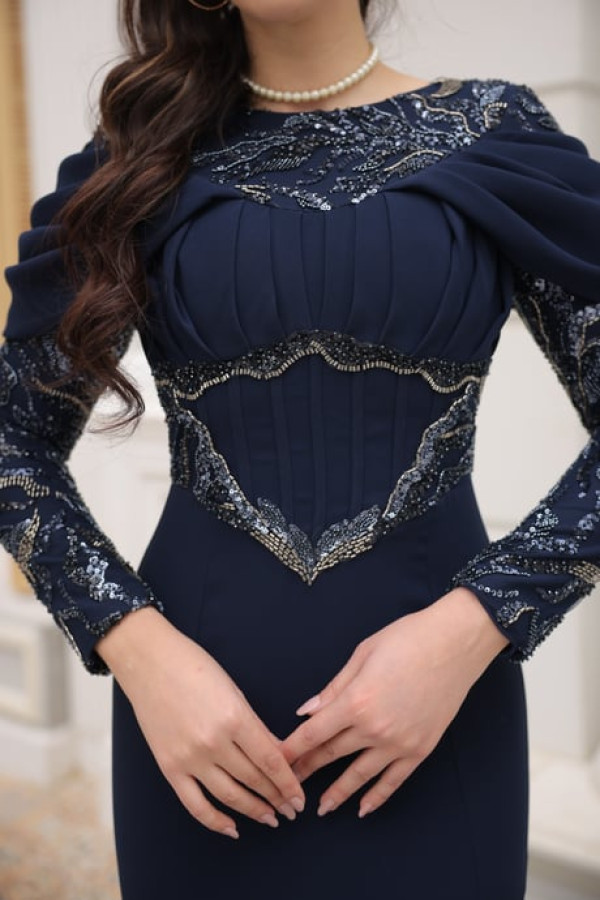 Angel Abiye-Lacivert