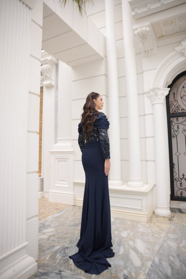 Angel Abiye-Lacivert