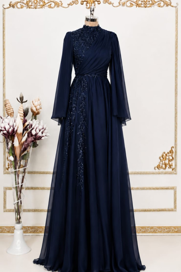 Hilal Abiye - Bordo