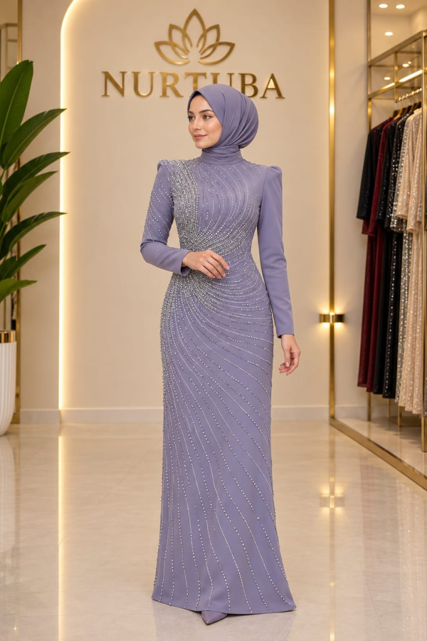 Rüya Abiye-Lila