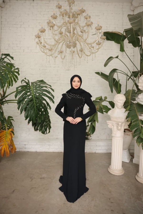 Cloepatra Abiye-Siyah