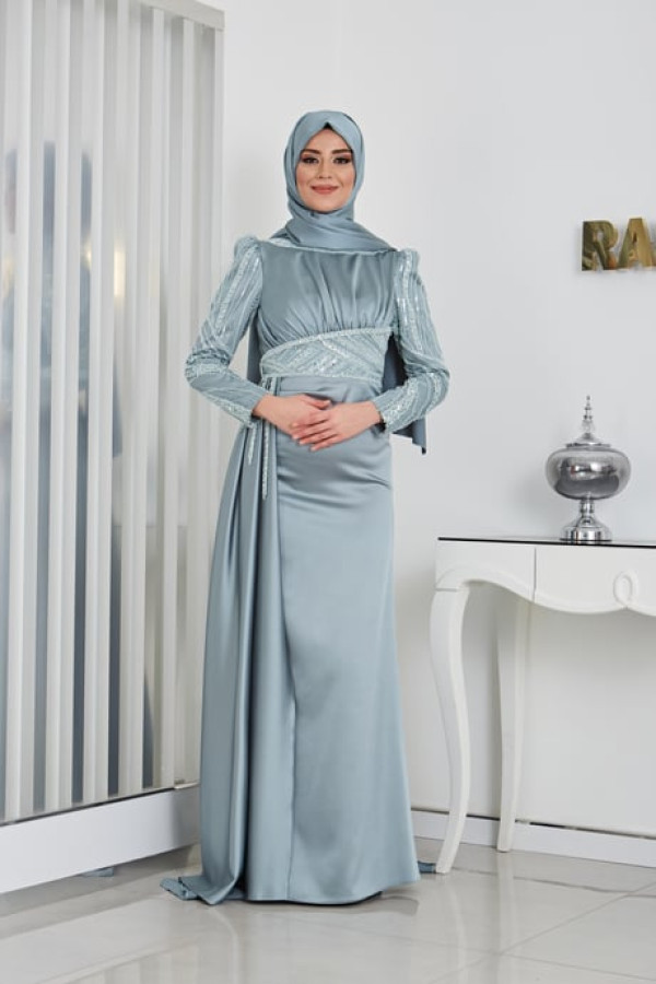 Sırma Abiye-Mint Sırma Abiye-Mint