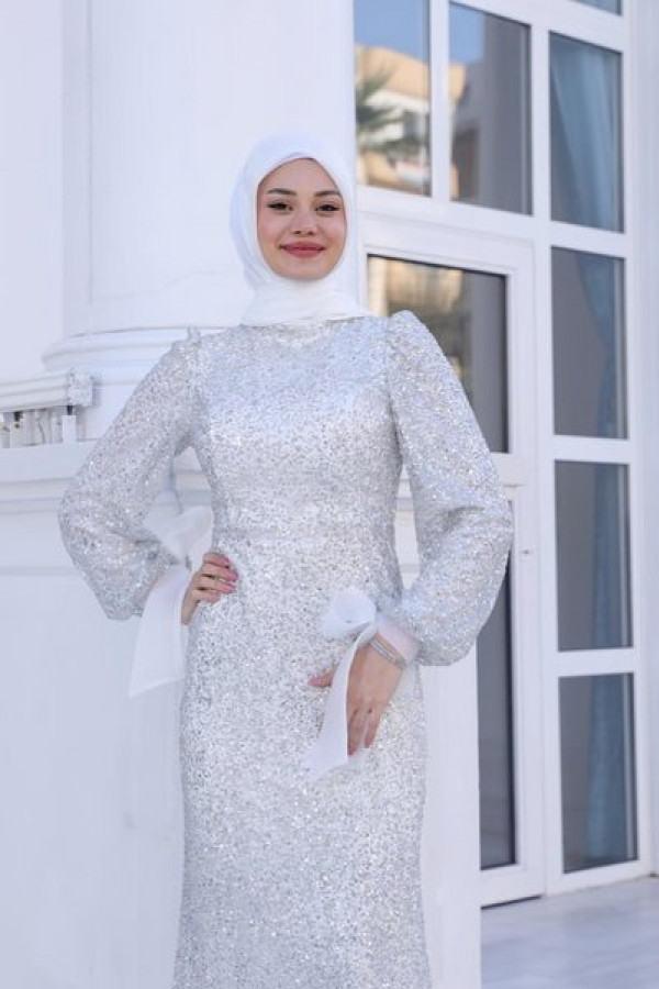 Şimal Abiye Ekru